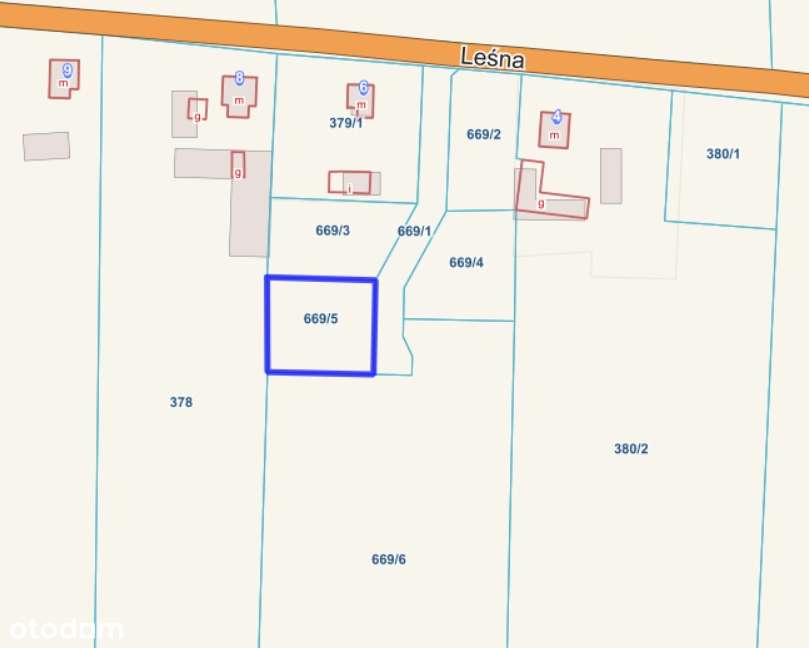 Działka budowlana Borzechowo 990 m2 – BLISKO JEZIORA-8