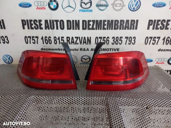 Stopuri Lampa Tripla Vw Passat B7 Limuzina Berlina Cod 3AE945096F 3AE945095F - Dezmembrari Arad - 1