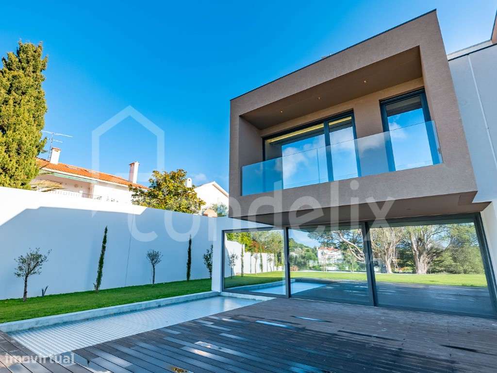 Moradia T5+1 nova com piscina em condomínio fechado de luxo no Estoril - Grande imagem: 4/42