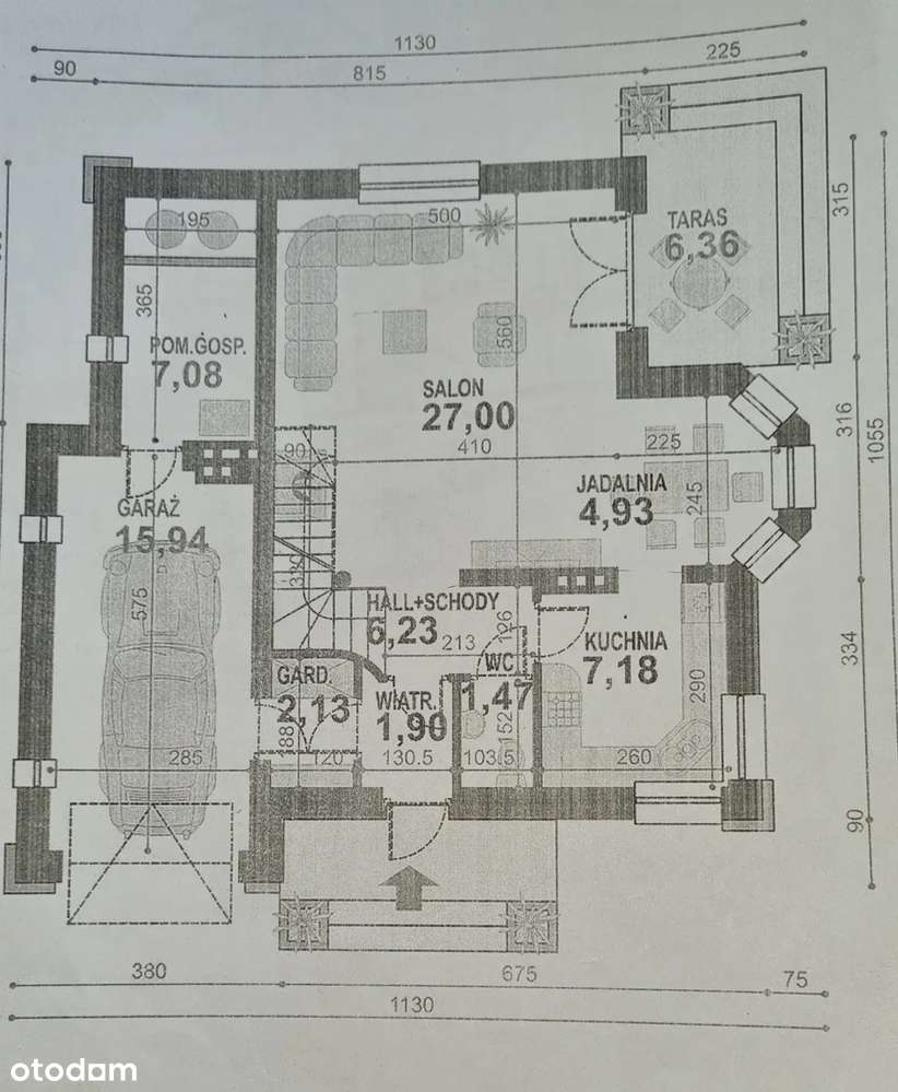 Działka z rozpoczętą budową. - Pełny obrazek: 4/8