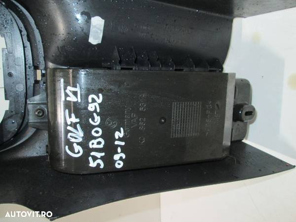 Consola centrala / Cal Vw Golf 6 An 2009 2010 2011 2012 cod 1K0862531A - 2