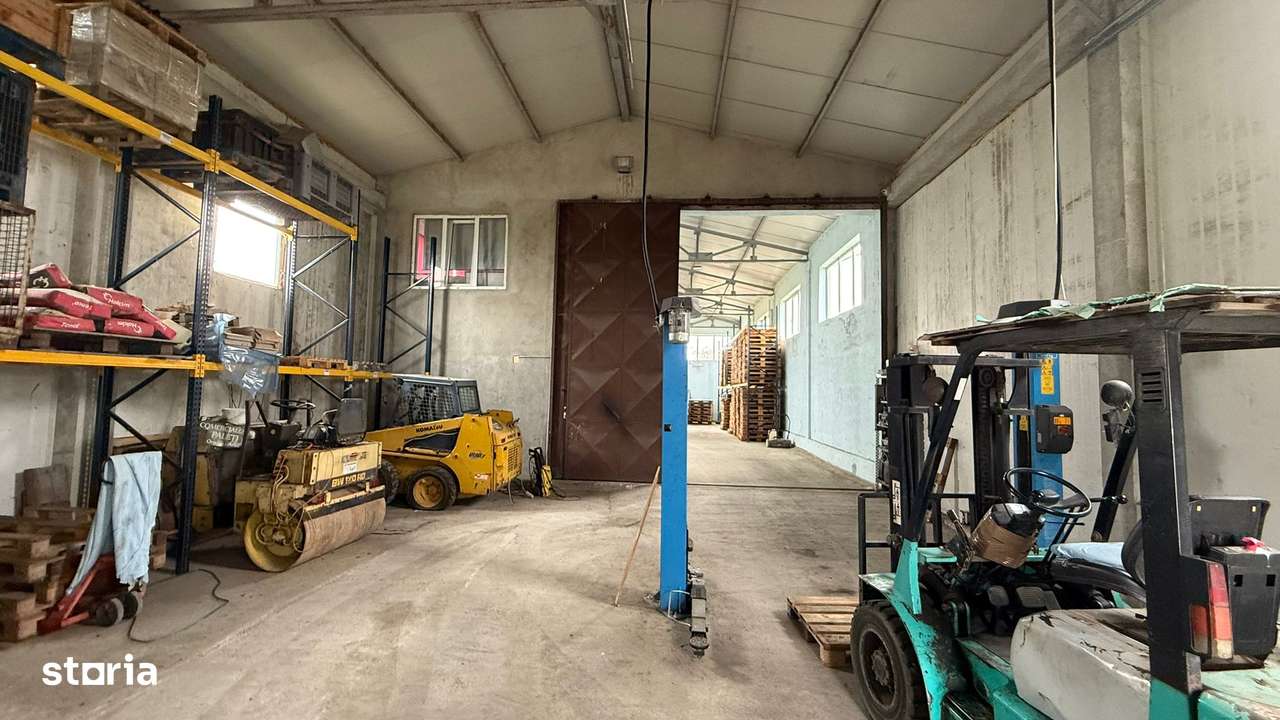 Hala 300mp, acces si intoarcere tir in curte 5000mp, Osorhei, birouri - Imagine principală: 5/12