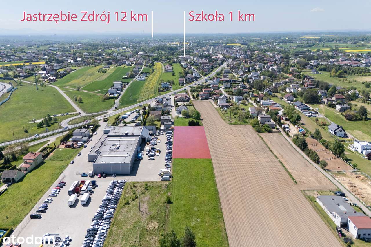 Działka w doskonale skomunikowanym miejscu z unormowanym dojazdem - Pełny obrazek: 5/7