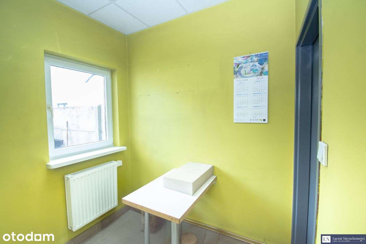 Hala garażowa 67m2 (wysokości 3,5–3,95 m) z domem-3