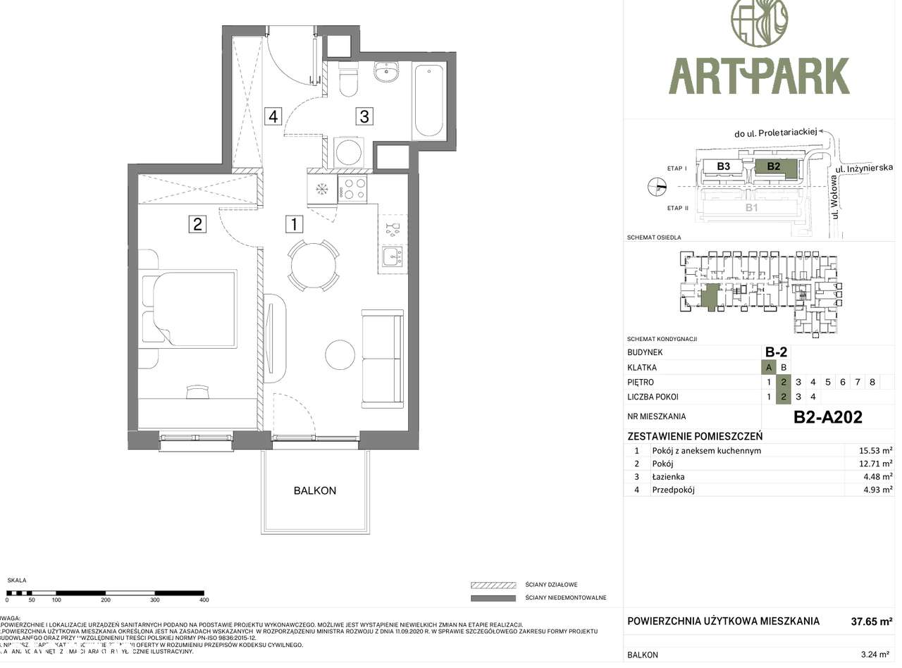 OFERTA SPECJALNA - 2-pokojowe mieszkanie w Nowej Inwestycji na Polesiu-2
