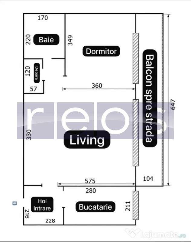 VANZARE 2 CAMERE | ETAJ 4/8 | DOROBANTI – IANCU DE HUNEDOARA | IDEAL I