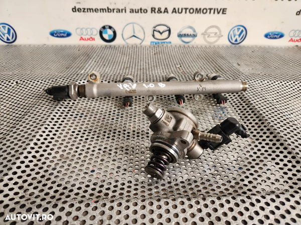 Kit Injectie Injectoare Pompa Rampa Vw Seat Skoda 1.0 TGI TFSI TSI Benzina DBY DKR Vw T Roc T Cross Polo Tiguan Golf 7 VII Touran Cod 04E906036BC 04E127027N - Dezmembrari Arad - 3