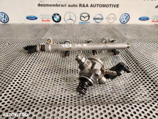 Kit Injectie Injectoare Pompa Rampa Vw Seat Skoda 1.0 TGI TFSI TSI Benzina DBY DKR Vw T Roc T Cross Polo Tiguan Golf 7 VII Touran Cod 04E906036BC 04E127027N - Dezmembrari Arad - 3