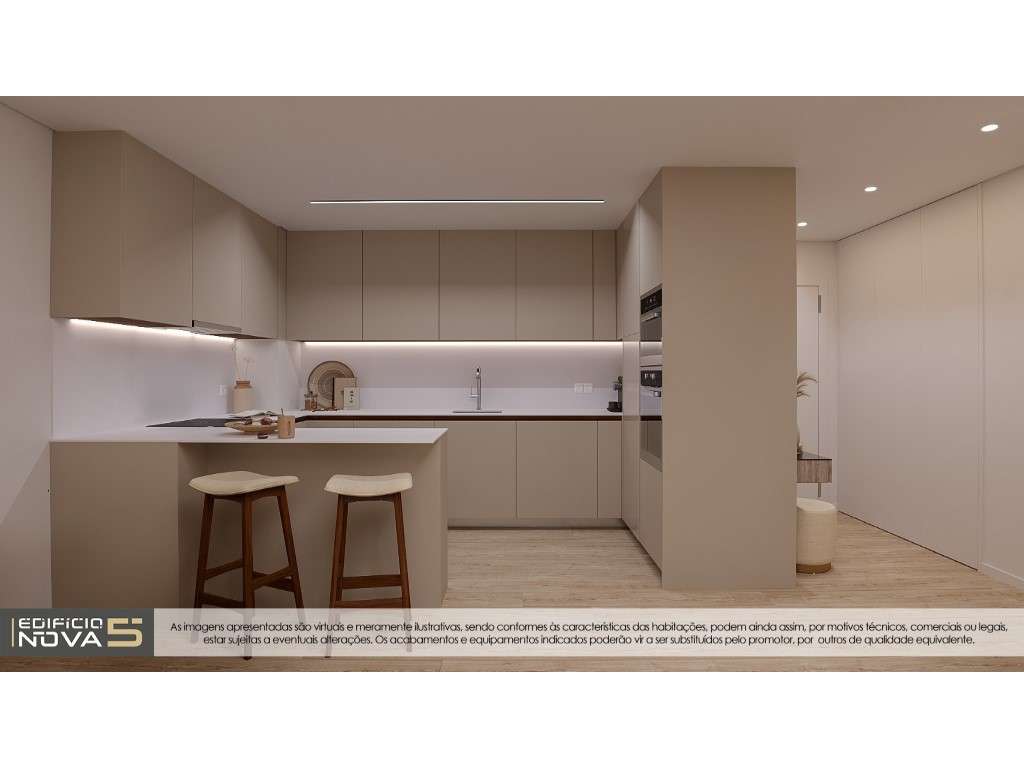 Apartamento T 2 terraço,São João da Madeira-6