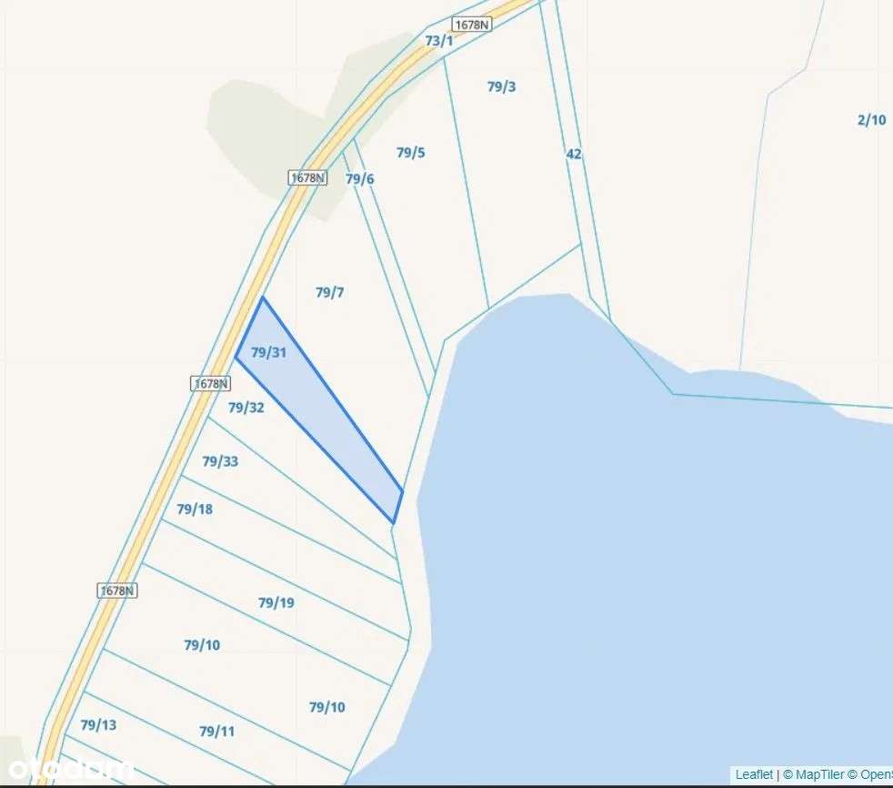 Działka rekreacyjna z linią brzegową nad jeziorem Dybowskim - Pełny obrazek: 3/3