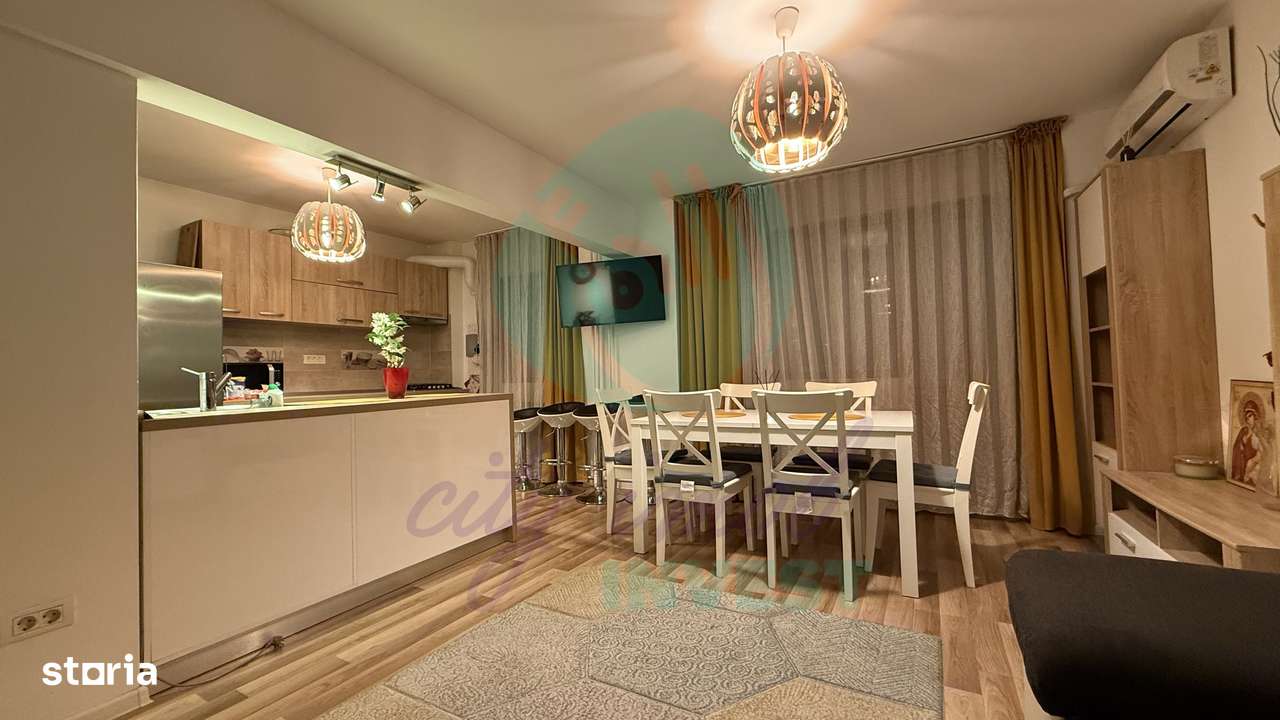 4 camere renovate, balcon generos, 4 min Metrou Obor