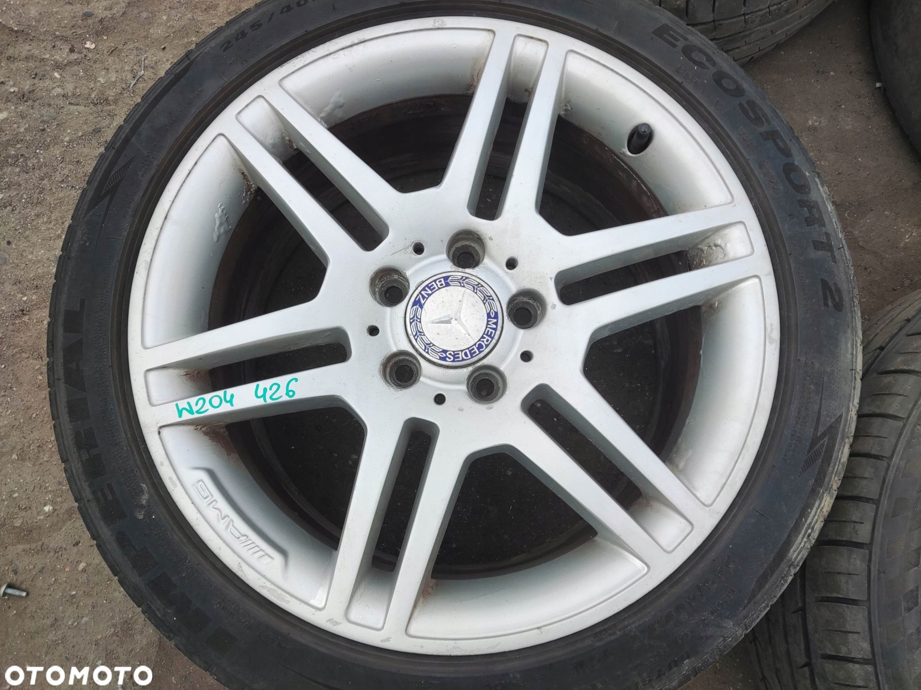 MERCEDES W204 W207 W212 FELGI ALUMINIOWE AMG 17'' 5X112 255/45/17 - 3