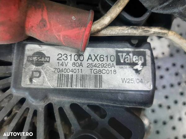 alternator  nissan micra 1.2 b cr12 2003-2010 2542926a - 3