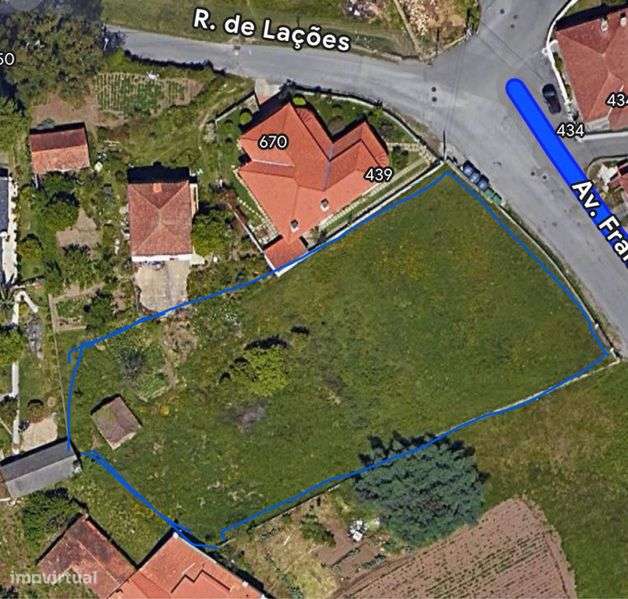 Land for sale in Oliveira de Azeméis, Portugal — €85,000