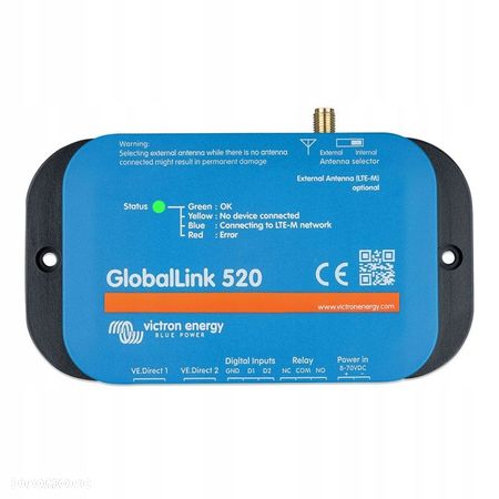 Victron Energy GlobalLink 520 INCL 5 YEAR ACTIVATED SIMCARD SERWIS SPRZEDAŻ - 1