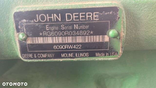 John Deere 6090RW422 - blok cylindrów wał głowica R542211 - 1
