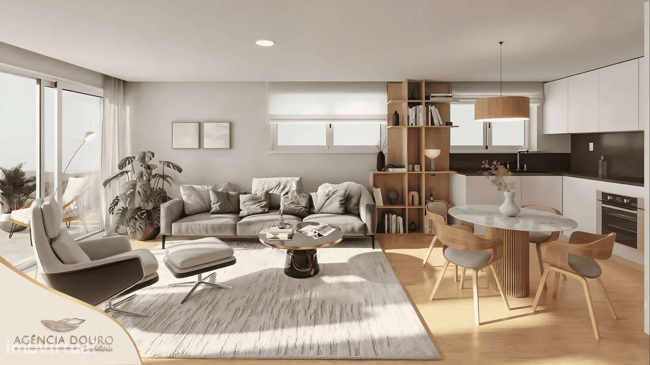 Apartamento T3 novo e com varanda em Vila Nova de Gaia-0