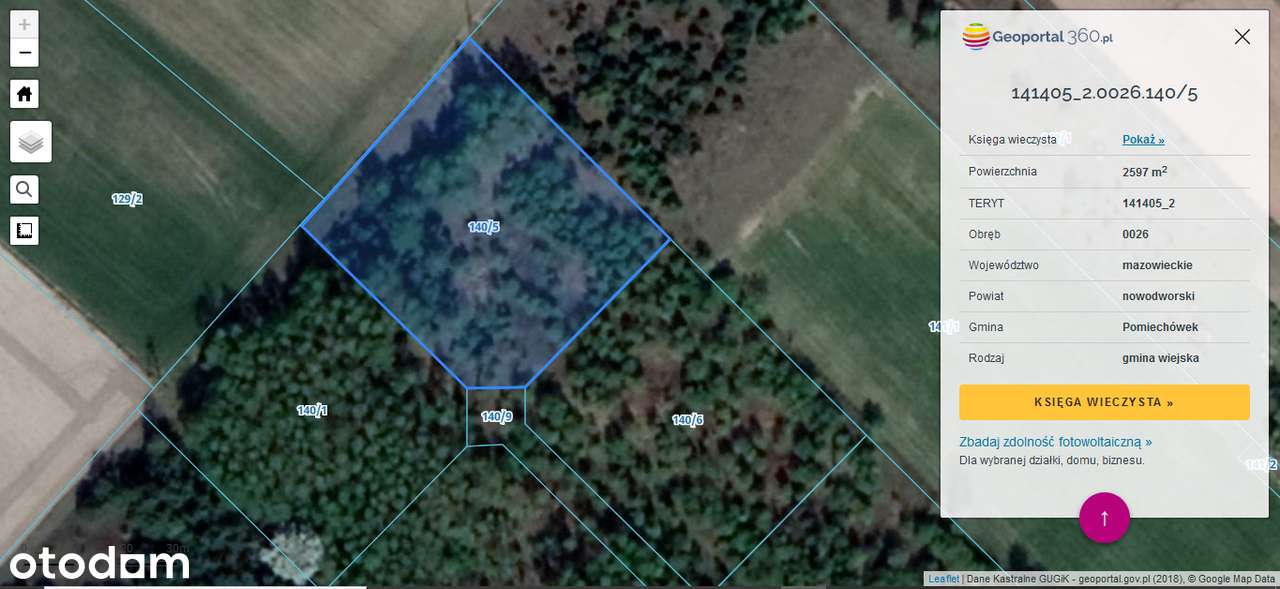 Wymysły- 7 działek budowlanych OFERTA DLA DEWELOPERA pod osiedle domów-8