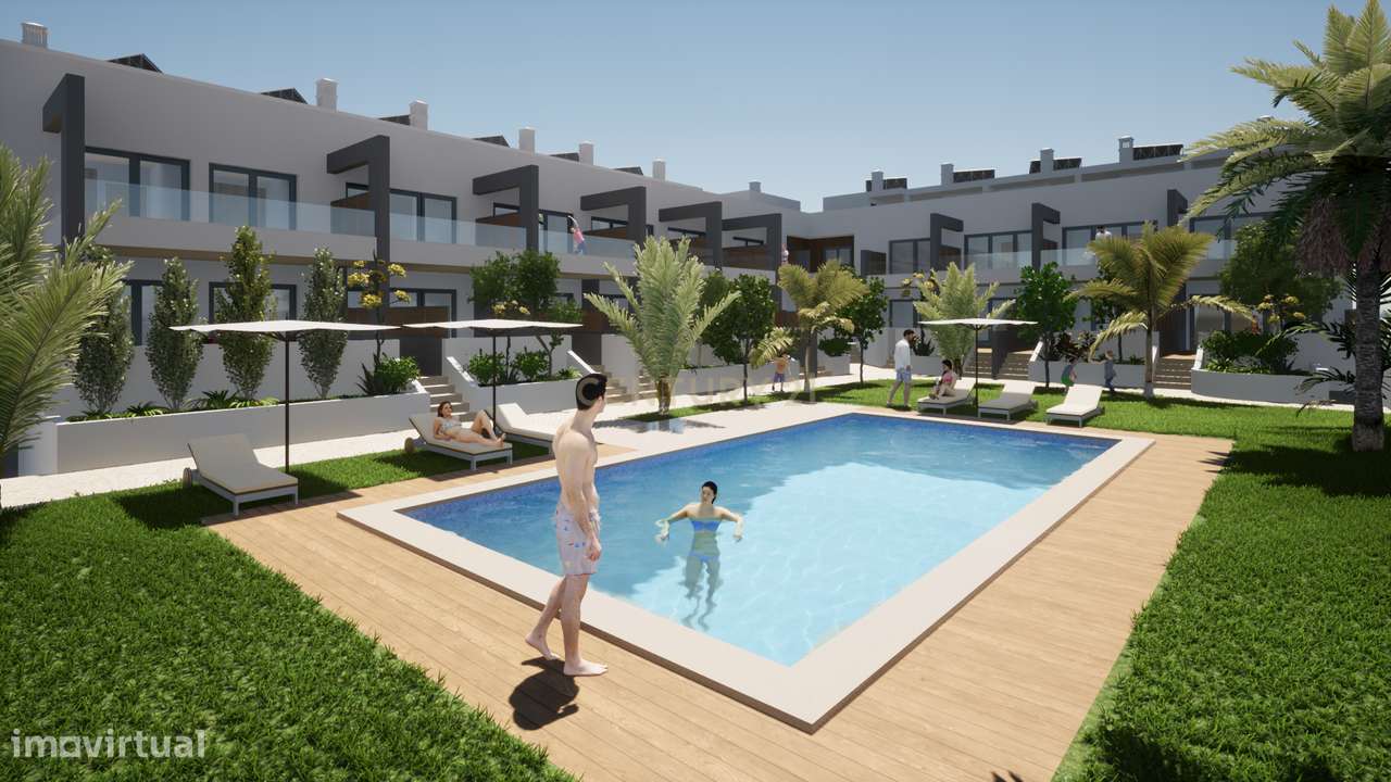 Lote Terreno Montenegro com Projecto Aprovado | Condomínio 15 Frações - Grande imagem: 2/11