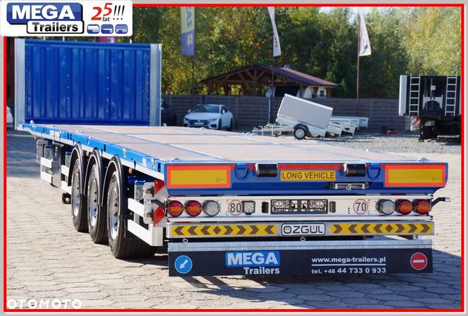 Inny Naczepa platforma H=950 mm MEGA Trailers, budowlana 13.60 m !. - 12