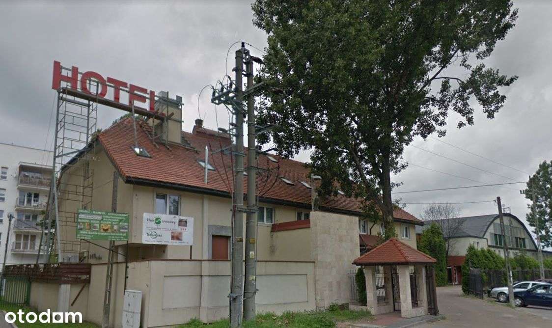 Hala tenisowa, budynek hotelowy - Pełny obrazek: 2/3