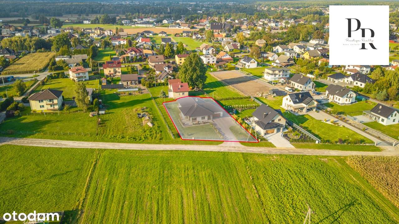 Nowoczesny dom parterowy z sauną i dużą działką Jankowice k. Pszczyny-12