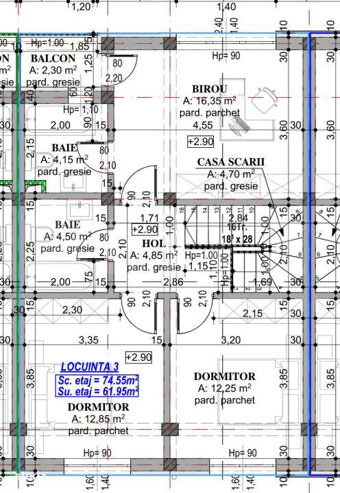 Case in constructie , P+E , zona Catargiu - Poligon - Imagine principală: 4/4