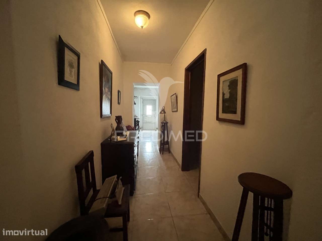 Moradia T2+1 com amplo quintal e poço em Alfundão.-1