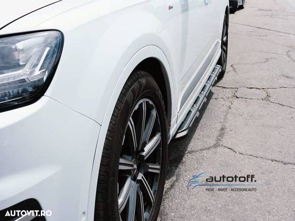 Praguri Audi Q7 4M (2015+) din aluminiu - 1