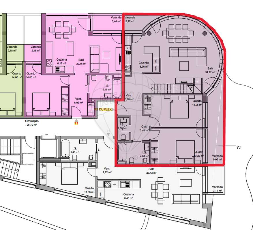 Apartamento T2 para venda - Grande imagem: 2/13