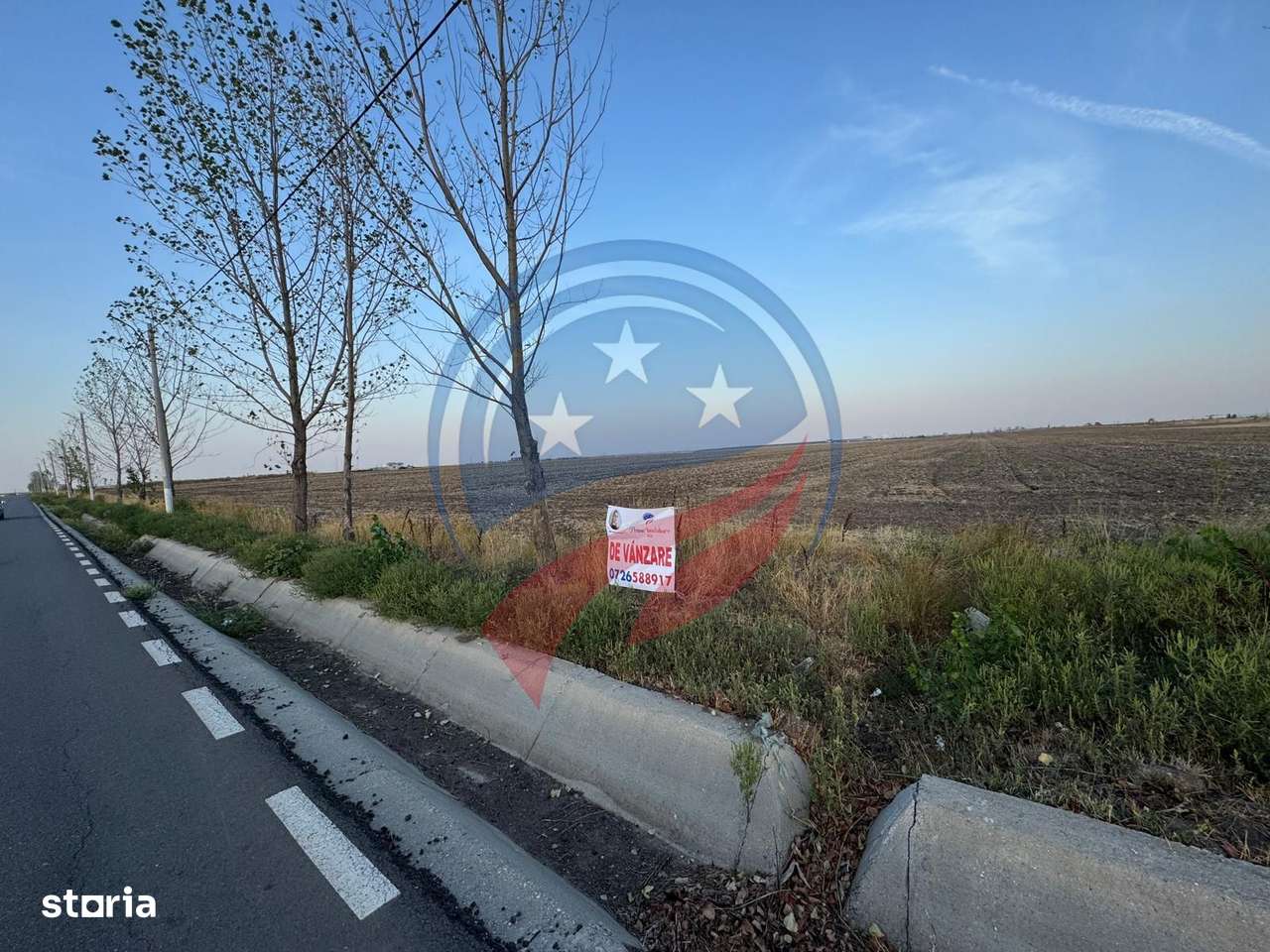 Teren generos, situat pe drum asfaltat între Craiova și Pielești - Imagine principală: 1/3