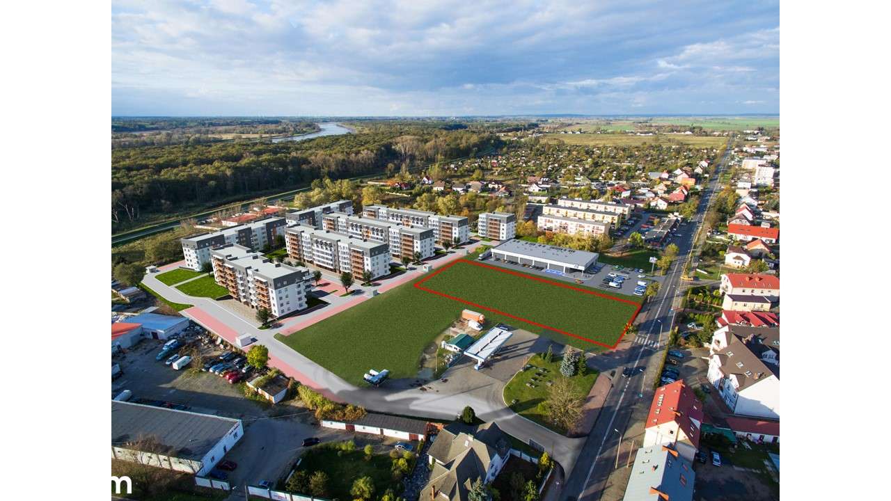 Na sprzedaż działka z wydanym PnB bezpośrednio obok nowego sklepu ALDI - Pełny obrazek: 1/2