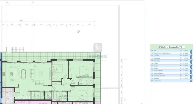 Apartamento T3 Novo em Leiria, Parceiros, com garagem box fechada para-31