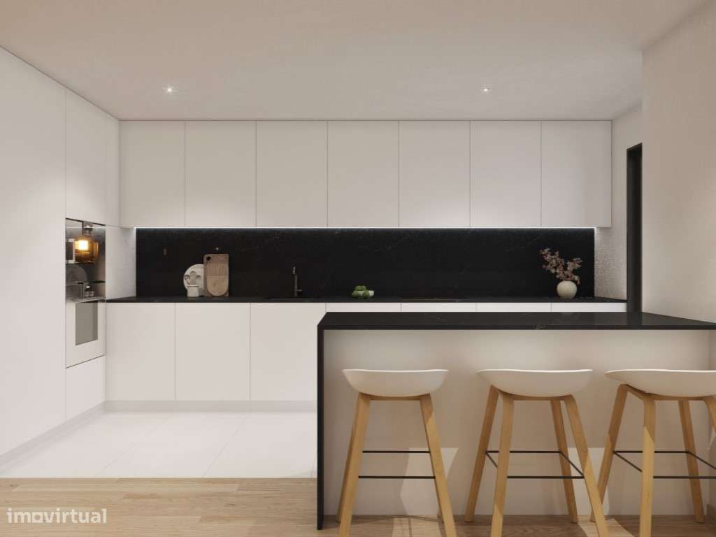 Apartamento T2+1 inserido num condominio fechado com jardim, piscin...-8