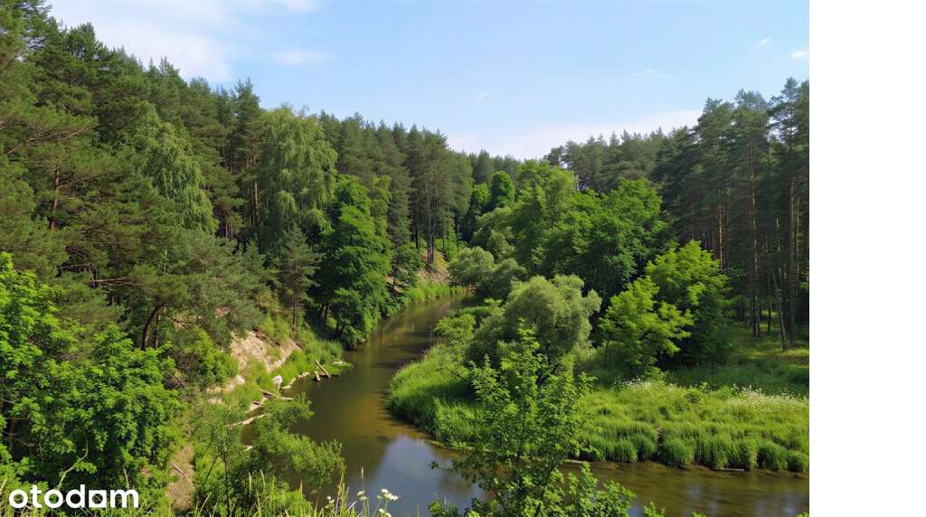 Budowlane przy lesie i rzece Grabia. Twoja sprawdzona inwestycja RATY-4