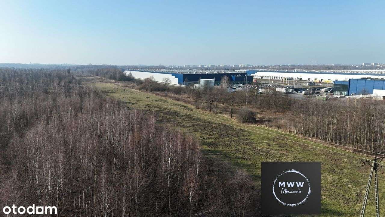 Na sprzedaż 8ha działka inwestycyjna Łódź MPZP hala magazyn produkcja-2