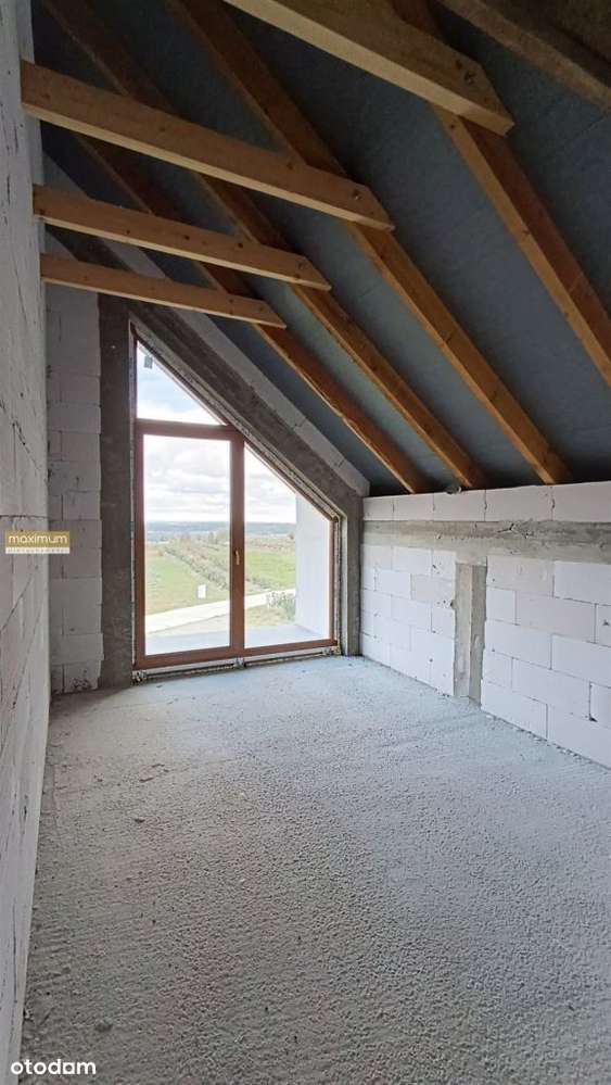 Nowy przestronny dom 111 m2 z widokiem na wzgórza-19