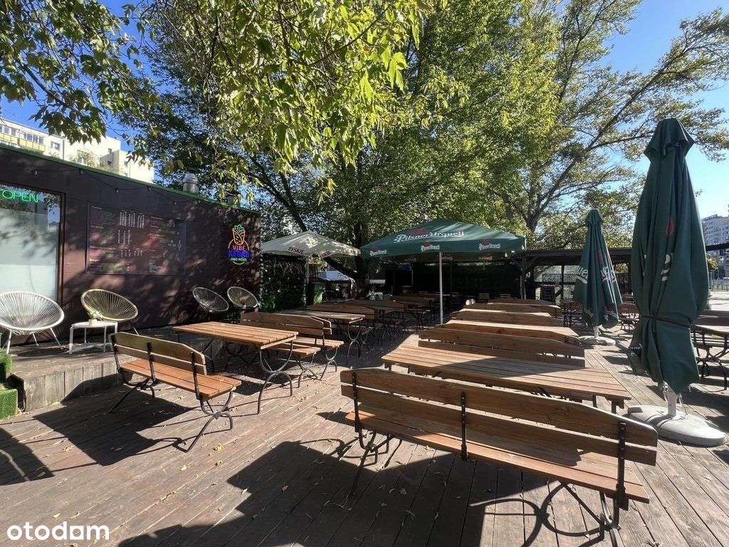 Ogródek piwny / Gastronomia / Inwestycja / Bemowo-1