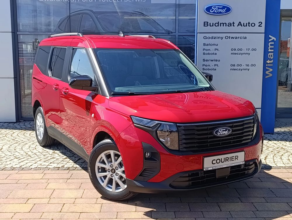 Ford Tourneo Courier 125 KM Nawi Kamera cofania Tempomat adaptacyjny
