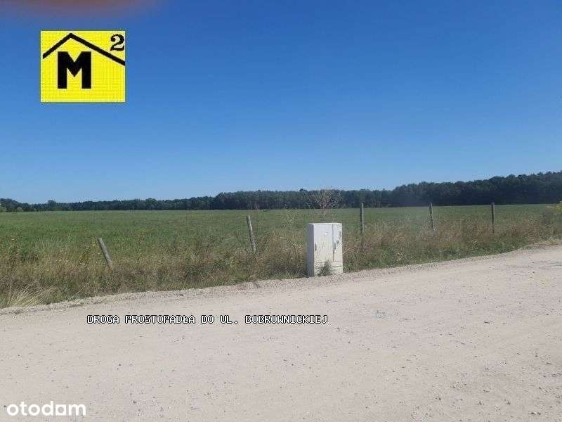 Działka bud. z MPZP, P-ń Szczepankowo Spławie ul. Bobrownicka-1