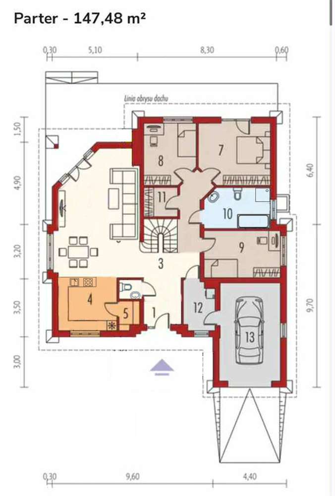 Gotowy Dom do zamieszkania z pięknym ogrodem Blisko Miasta-18