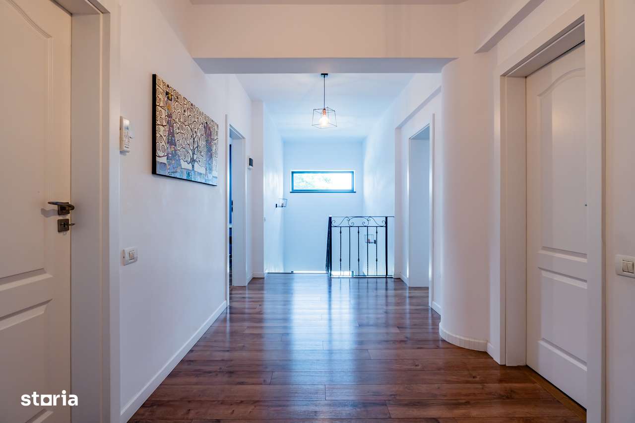 Vila ultratehnologizată, clasă energetică A++,  finisaje premium!-10