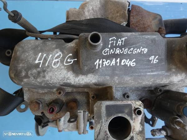 Motor Fiat Cinquecento 0.9 Gasolina 117A1046 - 5