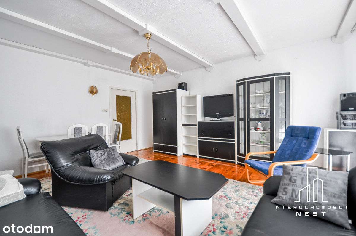 Rusa niski blok 3-pokoje balkon piwnica