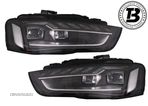 Faruri LED compatibile cu Audi A4 B8.5 Facelift B9.5 Design - 8