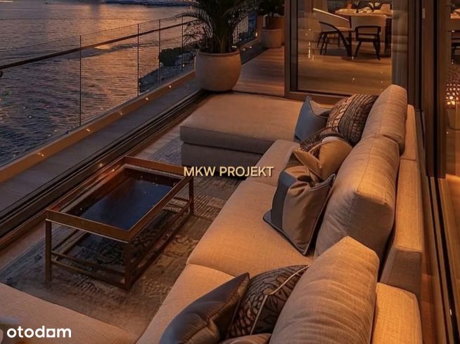 Bulwar nad Odrą | 4 pokojowy apartament | bezpośredni widok na Odrę