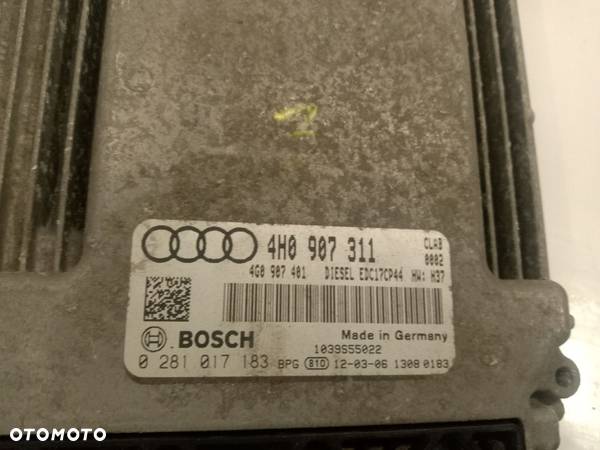 Sterownik silnika 3.0 4H0907311 AUDI A8 D4 09-12 - 2