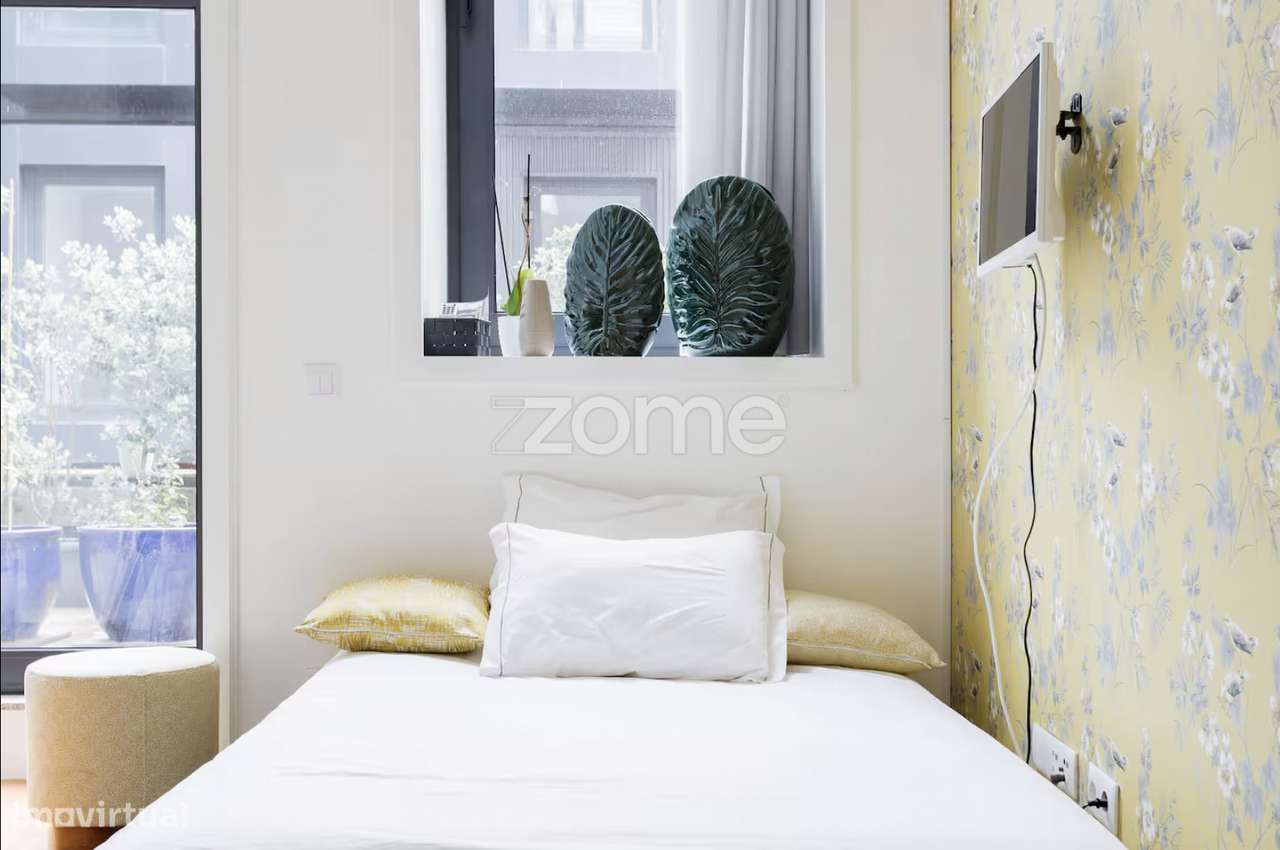 T0 em Sá da Bandeira com Terraço, Porto - Studio Living - Grande imagem: 4/19