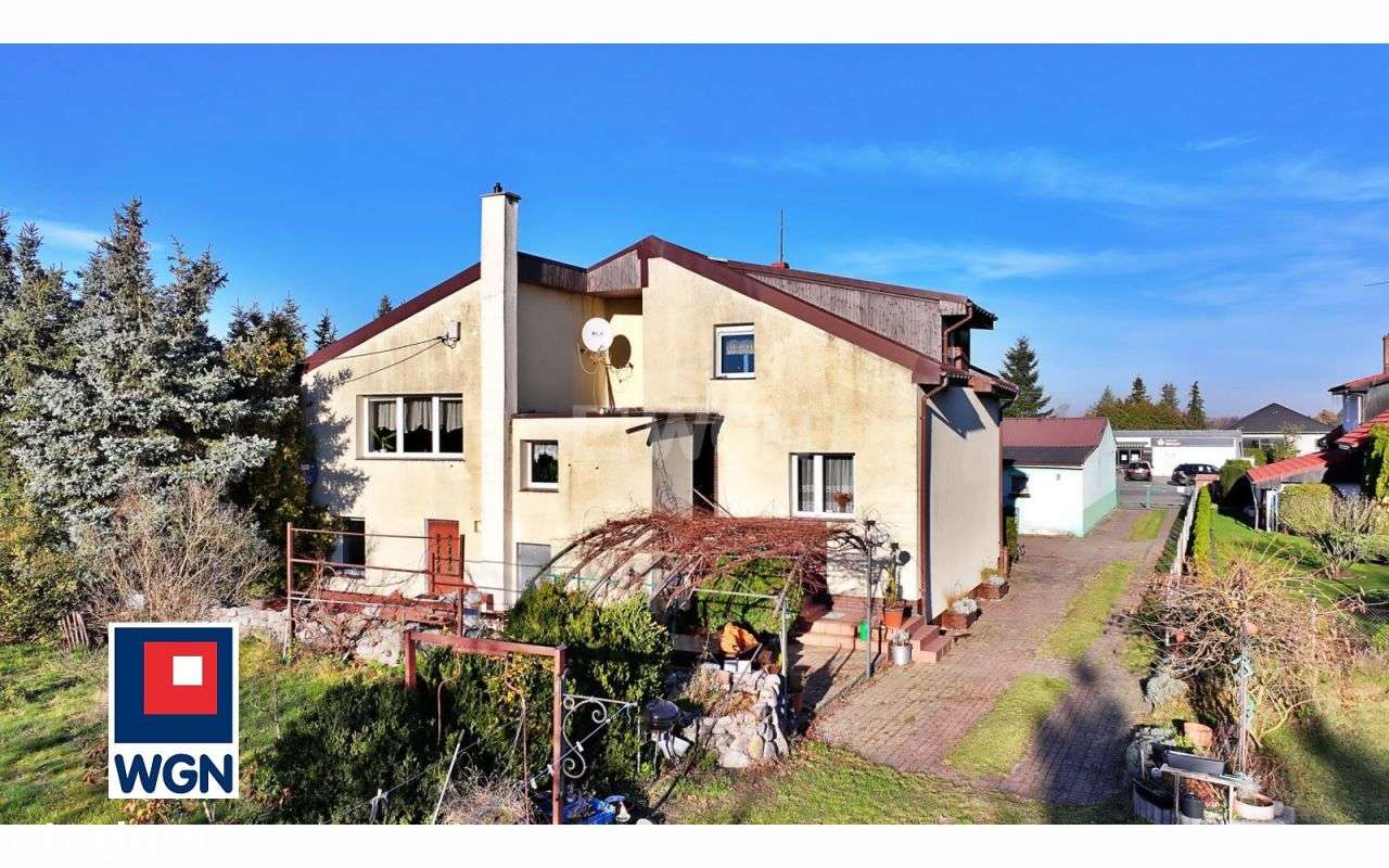 Dom z dużą działką + wynajęty lokal usługowy i pac-3