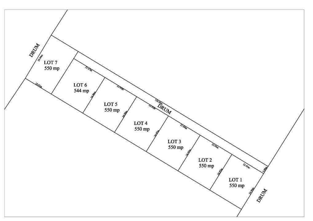 Teren extravilan 550mp  la drum ,spre vanzare in Tocile - Imagine principală: 4/5